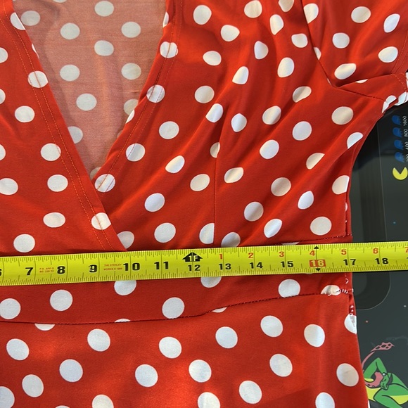☀️🆕BohoMaxi “Cinnamon” PolkaDot WrapDress NWT☀️ - Picture 10 of 17